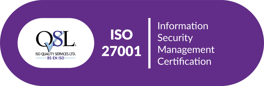 ISO 27001 Accredited